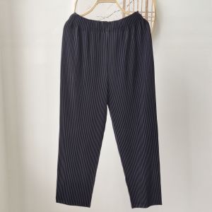 Counters Quality 2023 Autumn and Spring Sanzhai Pleated All-Matching Slim Fit Lace-up Cardigan Jacket Coat with Belt Casual Cropped Pants A Set Suit (Sell separately) 9083 9082