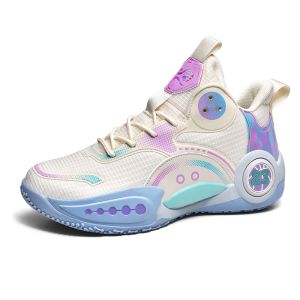 Wade Phantom 3 Giày bóng rổ nam Kobe Kids Sneaker Teen School School Sneaker Mesh Mô hình mùa hè