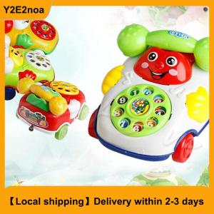 【Local shipping】 1Pc baby toys music cartoon phone educational developmental kids toy gift