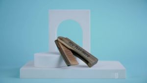 หวีไม้สำหรับผู้ชายแบบปรับแต่งได้ หวีพับพกพาสำหรับหนวด เครา และผม หวีไม้จันทน์ ของขวัญสำหรับผู้ชาย