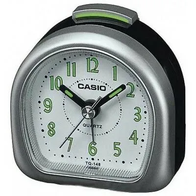 CASIO TQ-148-8D MINI TRAVELLERS BEEPER SOUND ALARM TABLE CLOCK
