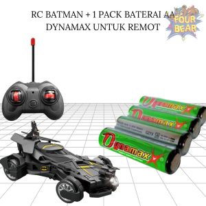 Mainan Mobil Mobilan Remote Control Batman 5Channel Spray Efek Asap Betarai Isi Ulang 3.7Volt