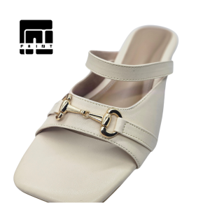 ALICE Sandal Wanita Heels 3 Cm By FAINT-Warna HitamKremTan