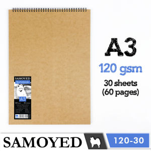 SAMOYED SKTB-NU-A3 Buku Gambar / Sketsa / Drawing / Sketch Book / Pad / Sketchbook / Sketchpad A3 120 / 160 gsm