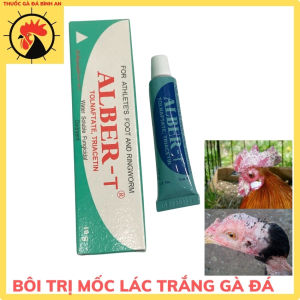 Thuố.c bôi mốc lác gà ALBER-T dạng tuyp bôi 1Lọ 10gr Bôi mốc lác trắng gà.