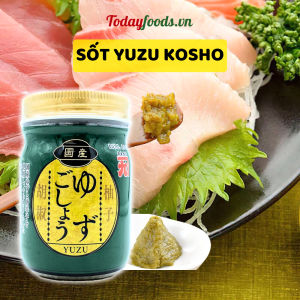 Sốt Muối Ớt Xanh Yuzu Kosho Nhật Bản (Kaneku) 160G | Sốt ăn kèm sashimi thịt nướng hải sản