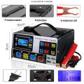 เครื่องชาร์จแบตเตอรี่รถยนต์ 12V 24V เครื่องชาร์จแบตเตอรี่ เครื่องชาร์จแบตเตอรี่อัจฉริยะ รถยนต์ และ มอเตอร์ไซค์ เครื่องชาร์จ การชาร์จอย่างรวดเร็ว เครื่องชาร์จอัจฉริยะและซ่อมแบตเตอรี่รถยนต์ ชาร์จแบต ที่ชาร์จแบตรถ Car Battery Charger. 