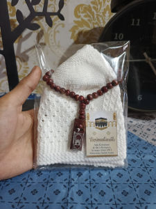 10pcs//Souvenir haji / umroh oleh oleh peci tasbih