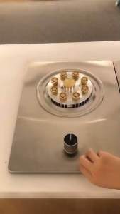 เตาแก๊ส หัวเดี่ยว สแตนเลส รุ่น SK-2121 สแตนเลสอินฟาเรด รุ่น SK-2122