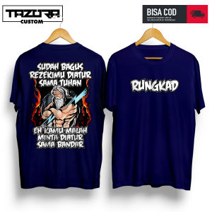 Kaos Slot Kata sudah bagus rezekimu diatur Sama Tuhan Eh Kamu Malah Minta diatur Sama Bandar / Baju Distro Keren Terbaru