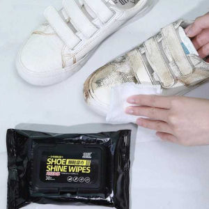 PUSAT GROSIR AS Tissu Pembersih Sepatu Tisu Sepatu Shoe Quick Wipes Tisu Basah Pembersih Lap Sepatu Bersih Seketika Shoe Cleaner Isi 30 Lembar