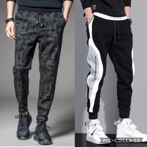 Long Pants Men Sport Jogger Sweatpants Seluar Panjang Lelaki Sukan 运动长裤 运动束身裤
