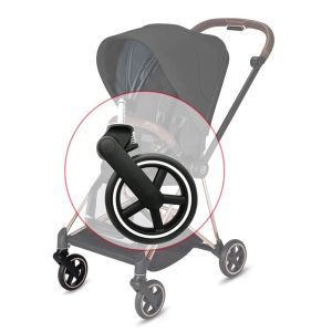Buggy Front Wheel Each For Cybex Melio Priam Mios Gazelle S Balios S Libelle Orfeo Pushchair DIY Stroller Replace Accessories