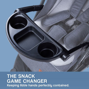 *NEW* OEM Foldable Snack Tray for Keenz Air Plus 1.0 2.0 & 3.0 (black multi-functional 2 cup holders 1 snack compartment)