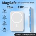 พาวเวอร์แบงค์ MagSafe 10000mAh PD 22.5W แบตสำรองไร้สาย Power Bank พาวเวอร์แบงค์ Wireless Charger iPhone เพาเวอร์แบงค์ พาเวอร์แบงค. 