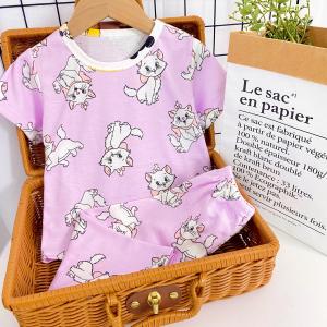 CantikBaby Baju Tidur Budak 4Tahun~6 Tahun Pajamas (Pyjamas) Kids Boy Girl Short Sleeve Long Pant Set