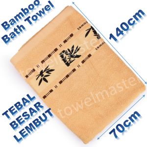 Thick Bamboo Fiber Large Bath Towel Adult Tuala Mandi Saiz Besar Tebal Dewasa Hotel Towel Extra Lembut Serap Air Luxury Premium Quality Standard Size Bath Towel
