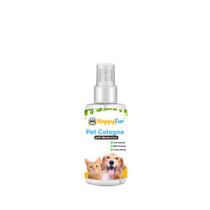 Pet Cologne with Moisturizer - Happy Fur - #1 Cat Dog Cologne Perfume Deodorizer