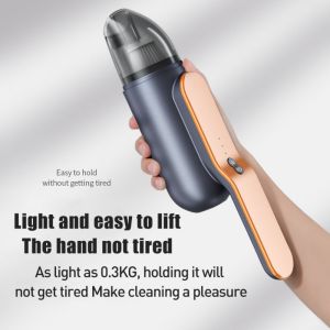 13000PA Car Vacuum Cleaner Wireless UV Disinfection Portable Handheld Vacuum Cleaning Use For Auto Car Home Computer Office Pet