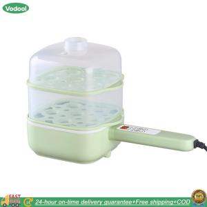【24 hours Flash Delivery】Electric Egg Cooker Holds Up To 12 Eggs Egg Steamer Double Layer Multifunctional Egg Poacher Auto Shutoff for Dumplings