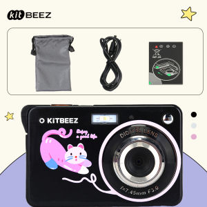 KC-1 Portable Digital Camera CCD48 1080P Video Camcorder 48MP Photo 8X Zoom Anti-shake 2.7 Inch TFT Screen USB Charge