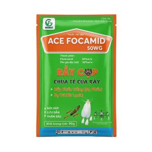 Ace Focamid 50WG 90g – Thuốc Trừ Sâu Flonicamid 50% – Trừ Bọ Trĩ Bọ Phấn Rầy Phấn Trắng