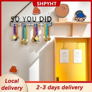 [COD] SHPYHT Local delivery Ship within 24 hours Football Match Running Medal Sports Display Holder RUN MALE  FEMALE RUNNER Marathon Race Hanger Rack Organizer