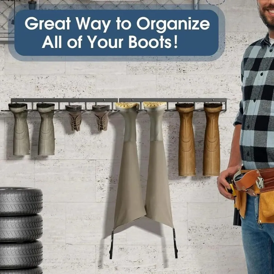 CLOVO Wall Hanging Upside Down Storage Rack Dust-proof