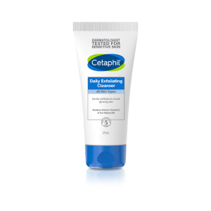 Cetaphil Daily Exfoliating Cleanser 178ml Gentle Skin Exfoliation Deep Pore Cleanse Boost Radiant Glow Hydrate & Nourish Sensitive‑Skin Safe Bamboo Extract Facial Wash