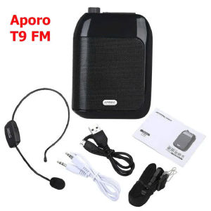 Máy Trợ giảng không dây Aporo T9 FM Tặng 1 míc có dây