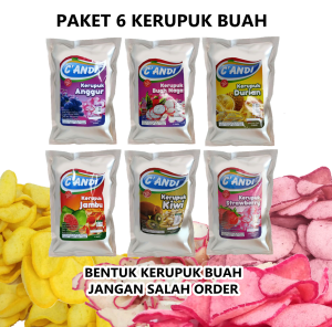 KERIPIK BUAH NANGKA SALAK APEL NANAS STROBERI DURIAN BUAH KERING