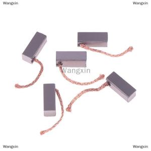 [COD] Wangxin 5ชิ้นแปรงถ่านสำหรับเครื่องทำความร้อนรถยนต์พัดลมเป่าลมมอเตอร์ไฟฟ้าเปลี่ยนแปรงถ่าน (8x8x20มม.)