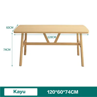 E-TIFE Meja Makan / Meja Makan Set 4 Kursi / Meja Makan Minimalis / Meja Makan Murah
