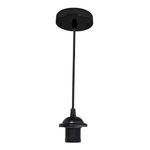 NEXASHOP AC 220V Vintage Ceiling Light Pendant Light E27 Socket Lamp Base Bulb Holder