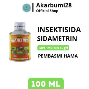 SIDAMETHRIN 50EC 100 ML INSEKTISIDA PEMBASMI HAMA ULAT GAYAK DAN DAUN