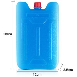 【OKADI】เจลทำความเย็นแบบ กล่องแช่แข็ง น้ำแข็งใส่พัดลมไอน้ำ น้ำแข็งเทียม ปิคนิคคูลเลอร์ fresh-keeping ice box