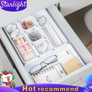 COD Starlight Kotak Pembatas Penyekat 8pcs Organizer Laci Penyimpanan Multifungsi Partisi Laci Set Storage HRM331