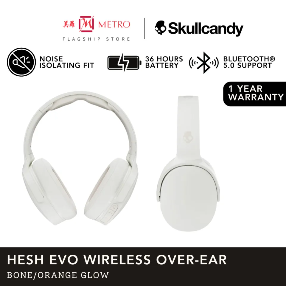 Casque Sans Fil Design Casque Audio Skullcandy Hesh Evo - Modèle Bone
