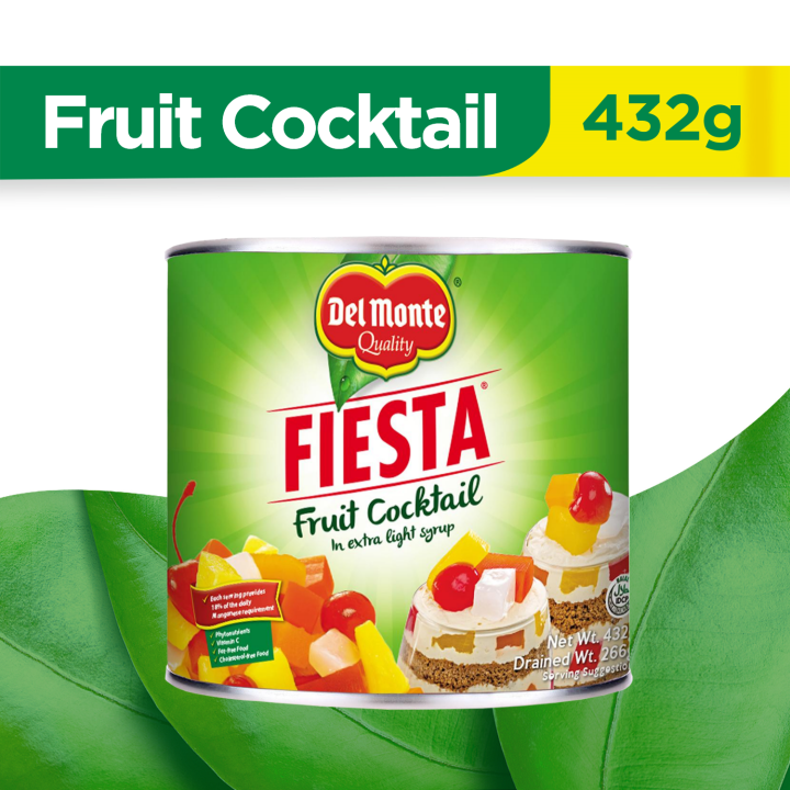 DEL MONTE Fiesta Fruit Cocktail for Delicious and Nutritious Desserts 432g Lazada PH