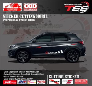 sticker mobil honda br-v sticker lis mobil honda br-v sticker mobil sticker motif variasi body mobil