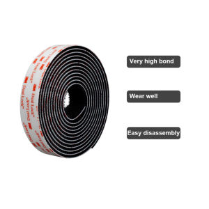 3M Tape Double Sided Adhesive Mushroom Black Fastener Adhesive Tape Sewing Fabric Adhesive Fastener Tape Dual Lock Dual-Sided