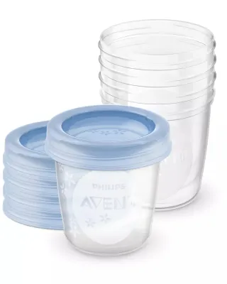 Philips Avent Breast Milk Storage Cups 6oz (5/10pcs)