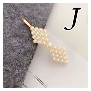[iRojak] Korean Vintage Pearl Hairpin Hair Accessory Hair Pins Hair Clips Ponytail Clip 珍珠造型发夹 Jepit Rambut - H39