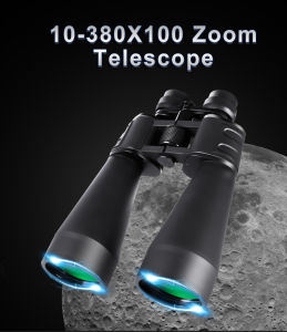 Telescope original 10-380X100 High Magnification Long Range Zoom 10-60 Times Telescope Binoculars HD Professiona Zoom