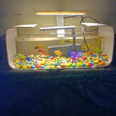Lampu LED akuarium / aquascape Lampu LED warna lampu perangsang warna ikan Lampu LED Biru