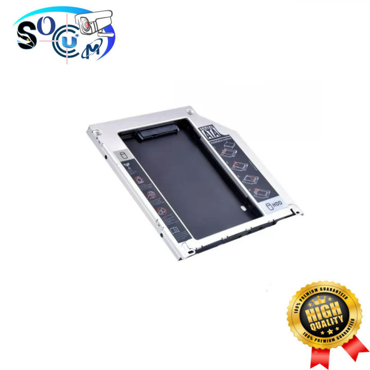 2nd SATA HDD SSD Hard Drive DVD CD ROM Optical SuperDrive Caddy Frame