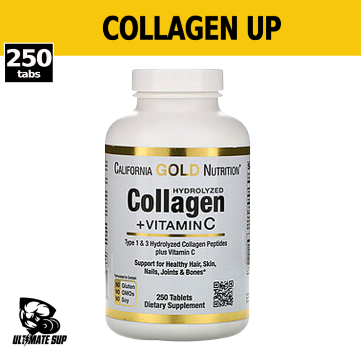 California Gold Nutrition, Hydrolyzed, Collagen Peptides, Vitamin C ...