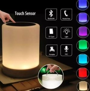 Speaker Wireless Bluetooth CL-671 Smart Touch Portable Lamp Salon Aktif Dengan LED Cahaya