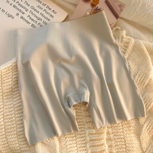 【SingaBralette】 Ice Silk Safety Pants Seamless Butt Lift High Waisted Panties Shapewear Breathable Women Comfortable Underwear安全裤