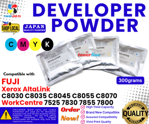 JAPAN Developer Powder Compatible with Xerox AltaLink C8030 C8035 C8045 C8055 C8070 WorkCentre 7525 7830 7855 7800
